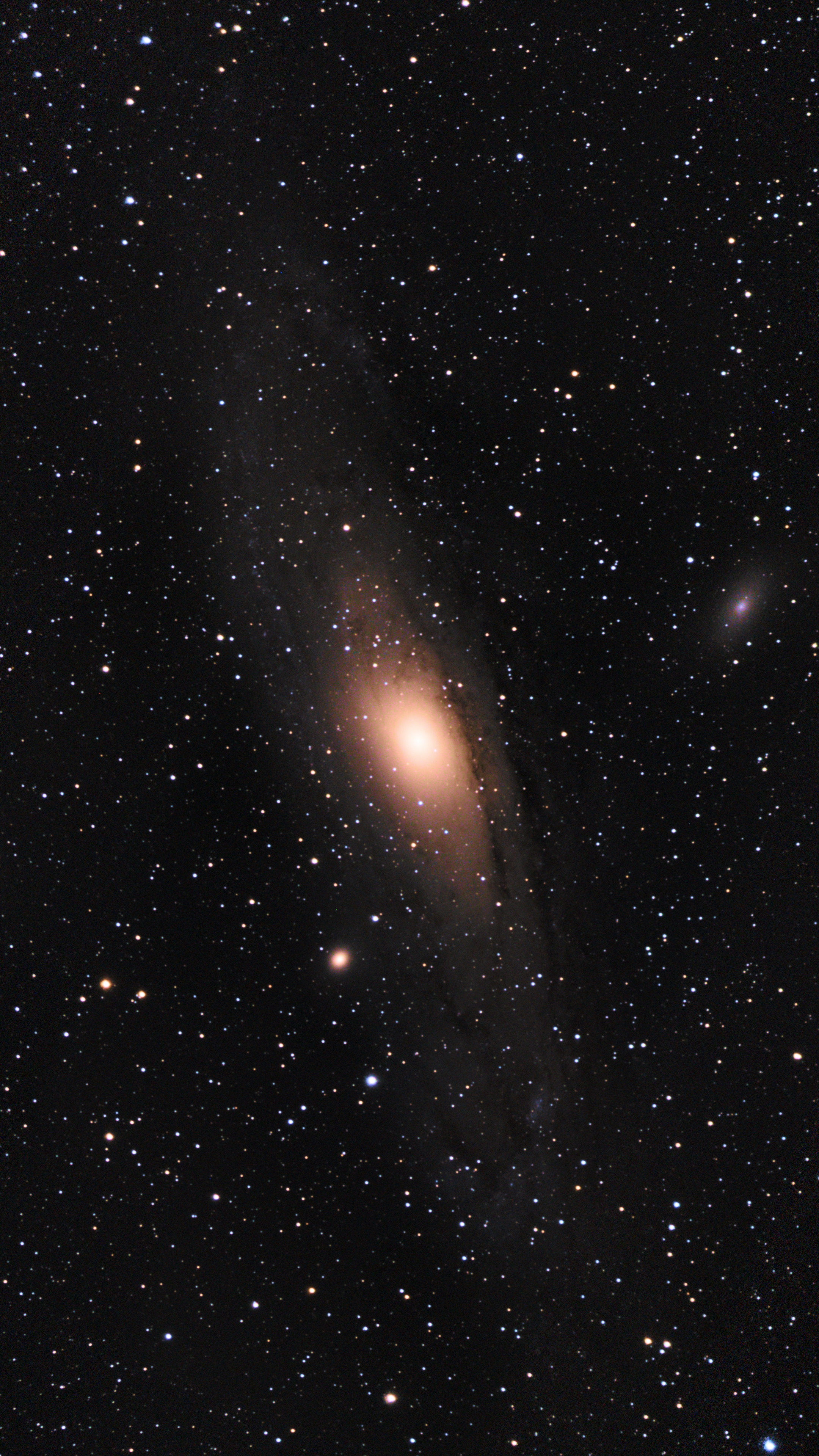 Vergleichsaufnahme M31 mit Seestar S50