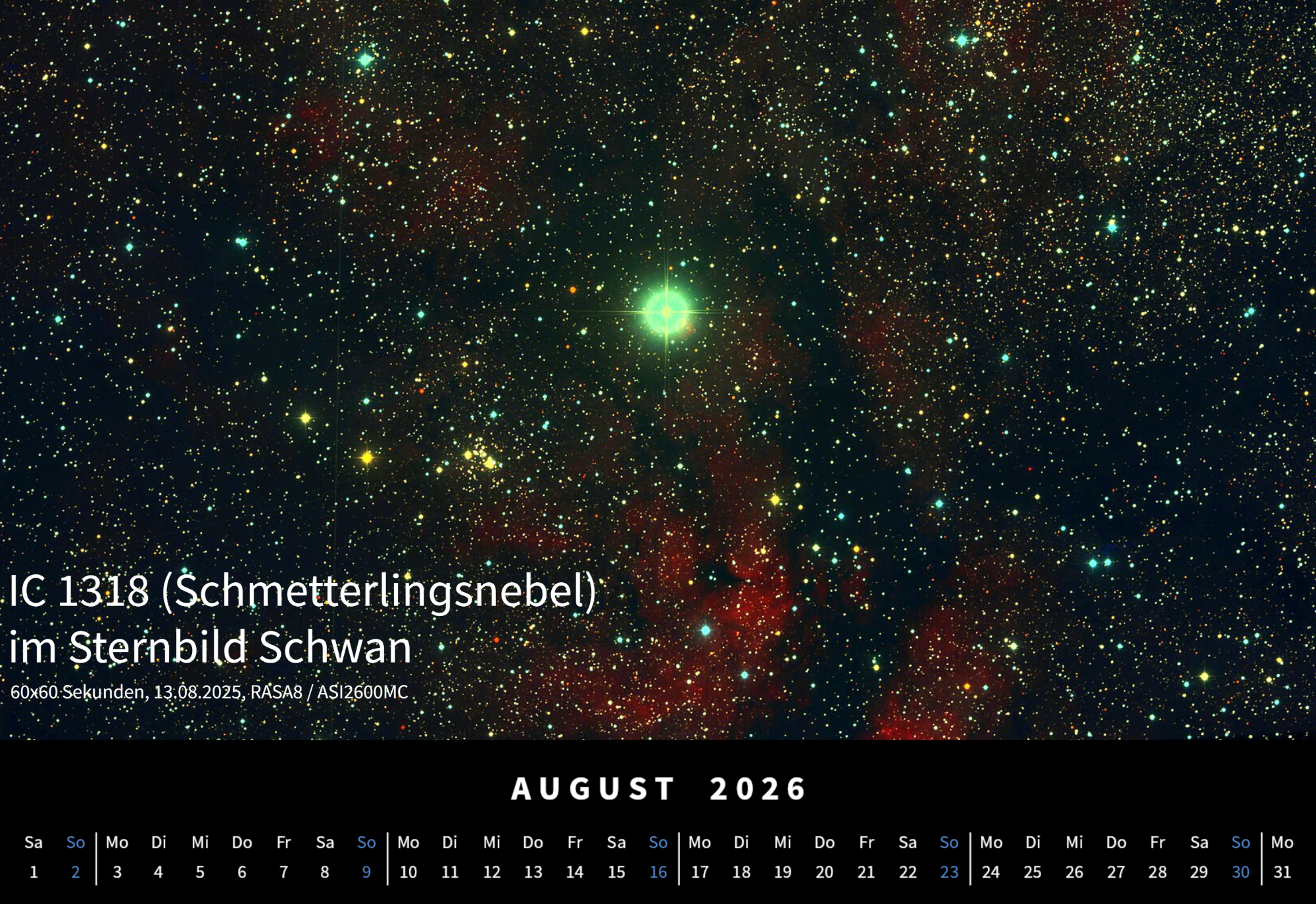 Monatsbild August 2026